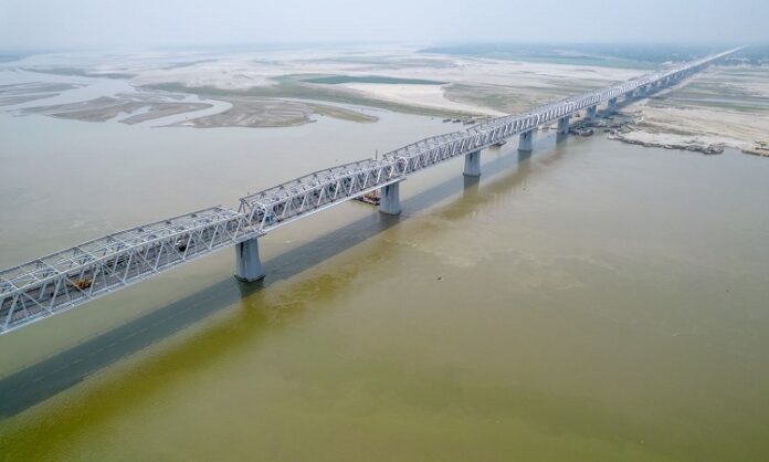 Bridge on river ganga