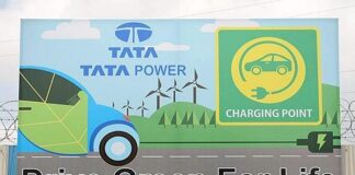 Tata EV charging point