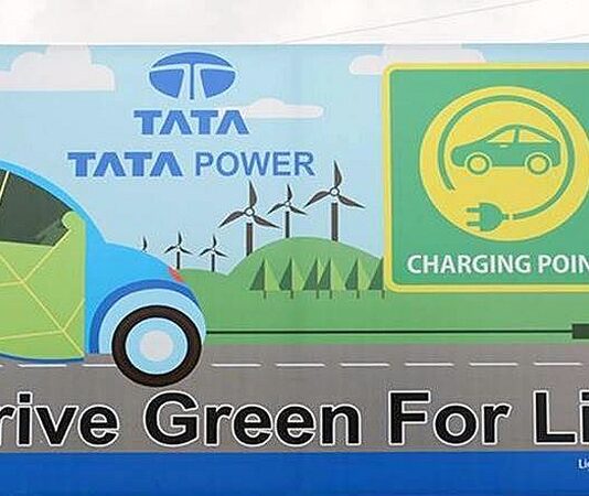 Tata EV charging point