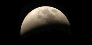 total lunar eclipse India