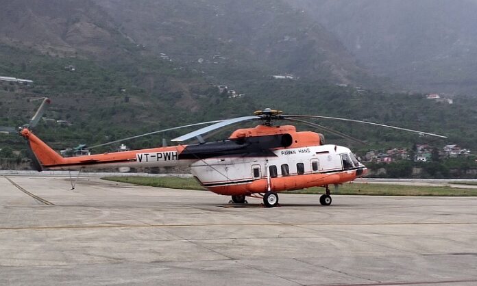 Chopper service in Assam