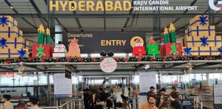 Rajiv Gandhi airport awards