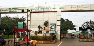 Hyderabad veggie market