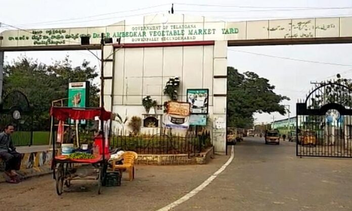 Hyderabad veggie market