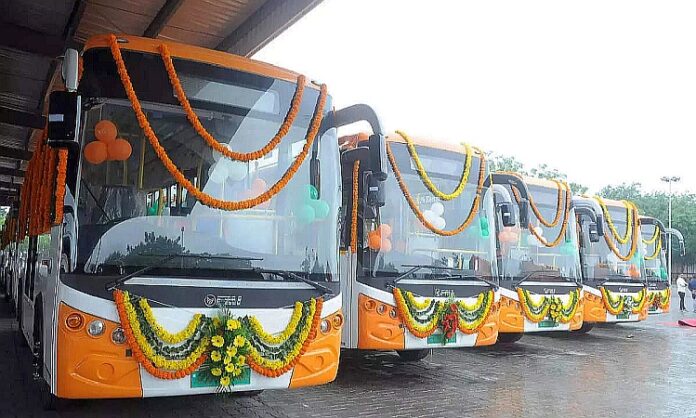 Electric bus Ayodhya Saharanpur