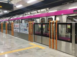 Magenta Line Delhi Metro delay