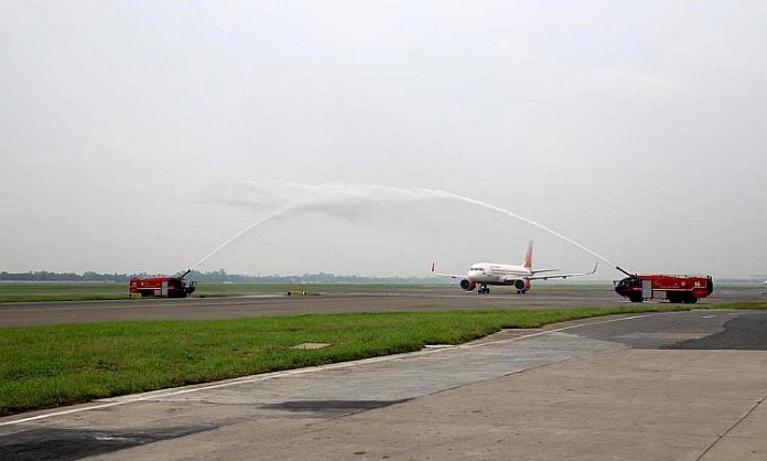New runway at IGI airport