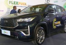 Toyota Fully ethanol powered car