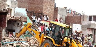 Mathura Demolition Drive