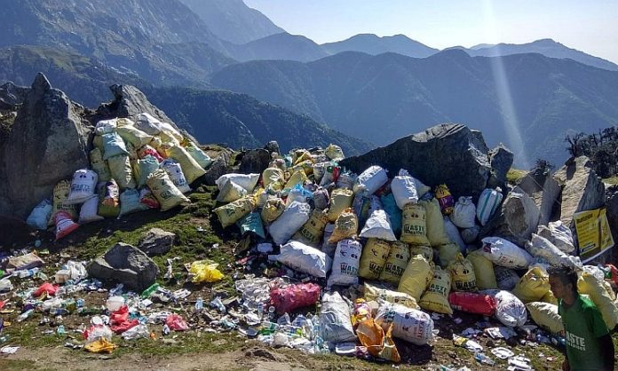 waste on Uttarakhand pilgrimage tracks