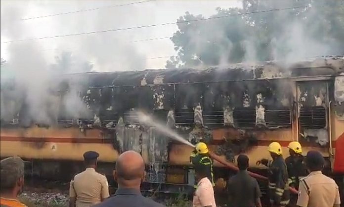Madurai train fire