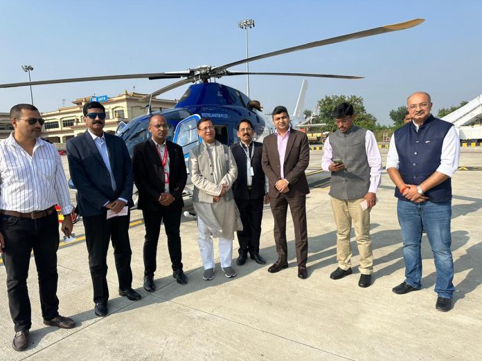 Helicopter Service Bihar Tourism