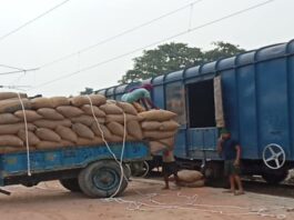 Maize loading in Bihar