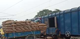 Maize loading in Bihar