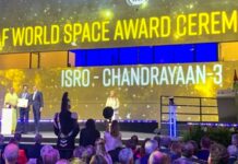 Chandrayaan-3 mission award