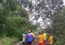 Cyclone Dana Landfall