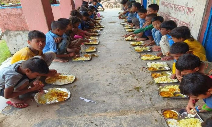 Mid-day meal Bihar