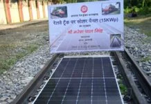 Indian Railway debuts track solar panels for 2070 Net-Zero push Railway Track Solar Panel